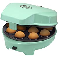 Bestron Cakemaker 3 en 1- Diseño Retro- Para donuts y muffins- Sweet Dreams- Antiadherente- 700 W- Menta